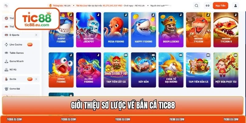Bắn cá TIC88