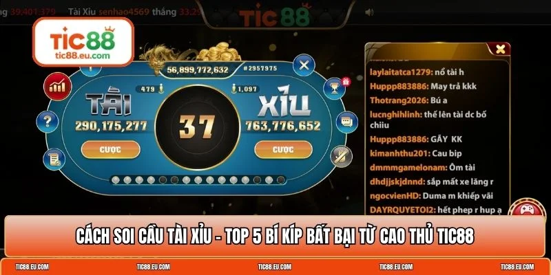 Cách soi cầu tài xỉu