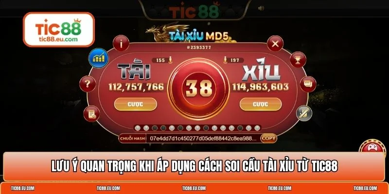 Cách soi cầu tài xỉu