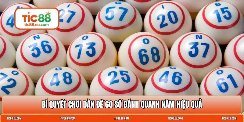 Dàn đề 60 số đánh quanh năm