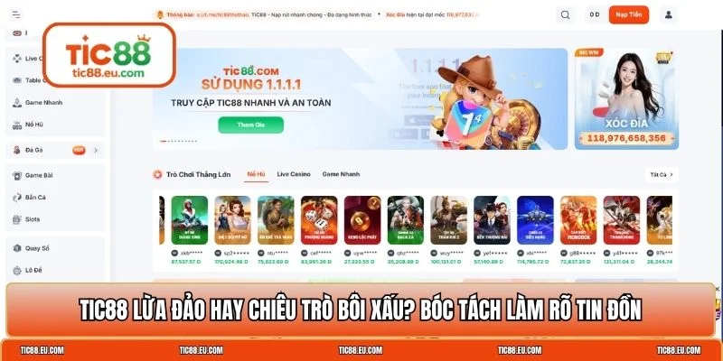 TIC88 lừa đảo