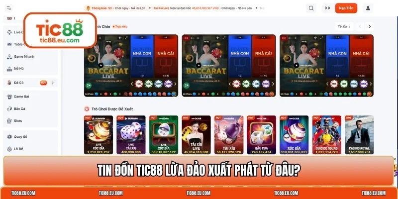 TIC88 lừa đảo